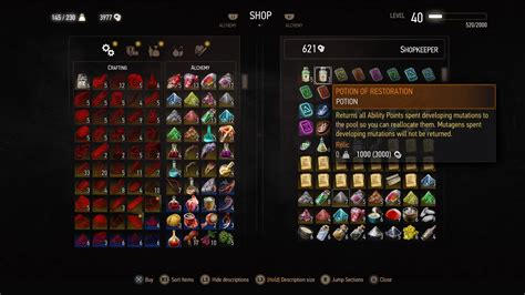 mutations witcher 3|witcher 3 mutagene.